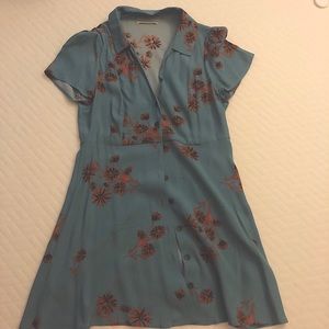 UO button up dress